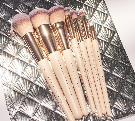 How to Apply Makeup Like a Professional using the Evalina Pro Series Brush Collection